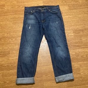 Calvin Klein dark blue jeans